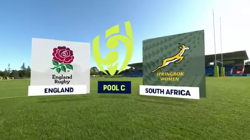 Women's Rugby World Cup | England v South Africa | Highlights