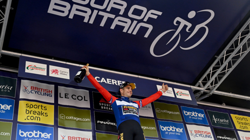 Van Aert captures Tour of Britain, Rodriguez wins final stage