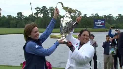 LPGA | 2023 The Chevron Championship | Trophy Presentation | SuperSport