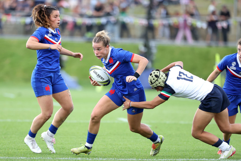 Women's Rugby World Cup | France v Italy | Highlights