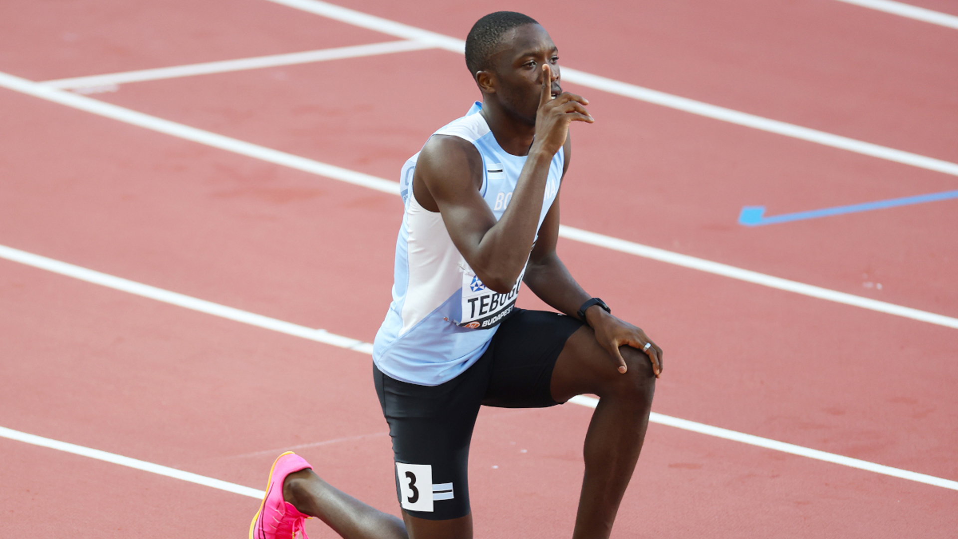 Silver medallist Tebogo would have offered his 100m final place to ...