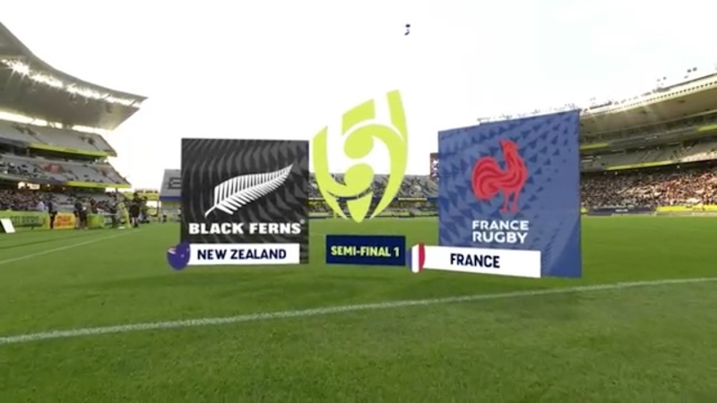 Women's Rugby World Cup | SF 1 |  New Zealand v France | Highlights