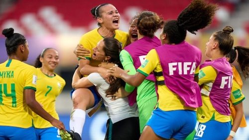 FIFA U-17 Women's World Cup | Group A | Brazil v USA | Highlights ...