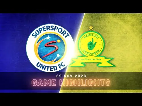 SuperSport United v Mamelodi Sundowns | Match Highlights | DStv Premiership