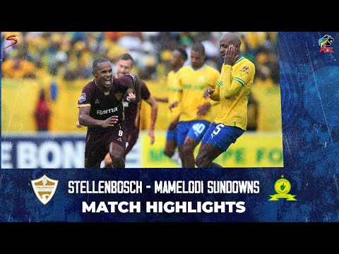 DStv Premiership | Stellenbosch FC V Mamelodi Sundowns | Highlights ...