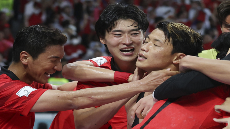 PHEW! South Korea beat Portugal at the death to squeeze into next round