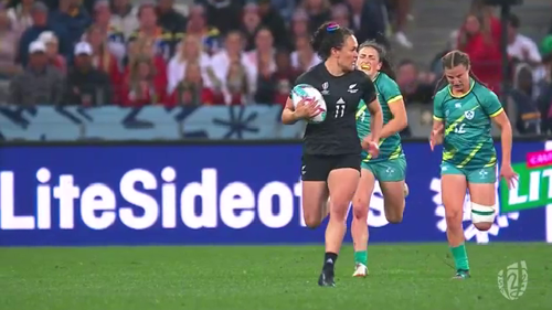 Rugby World Cup Sevens | Women | New Zealand v Ireland | Quarter-final ...