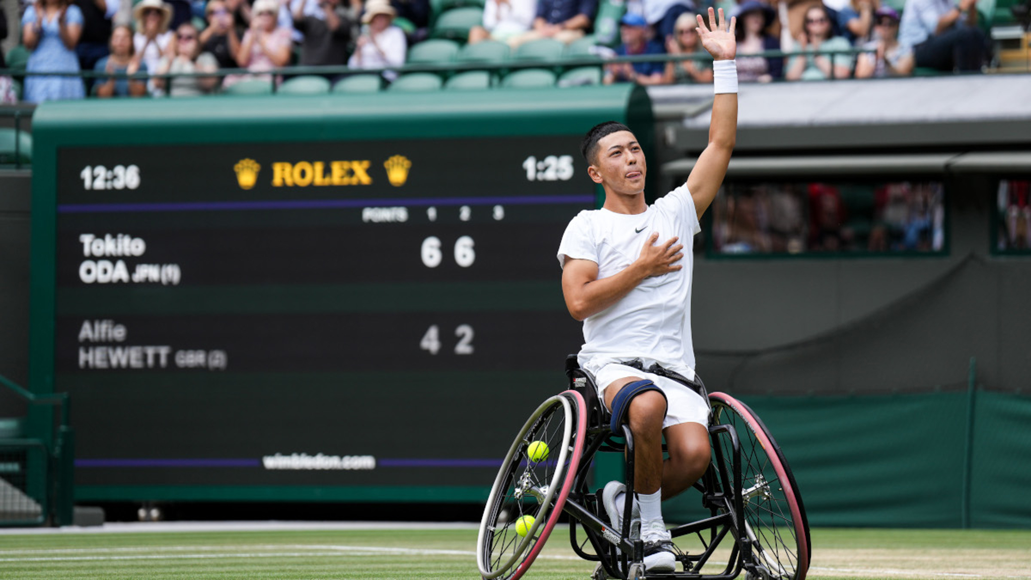 Japan's Oda, 17, wins Wimbledon wheelchair title | SuperSport