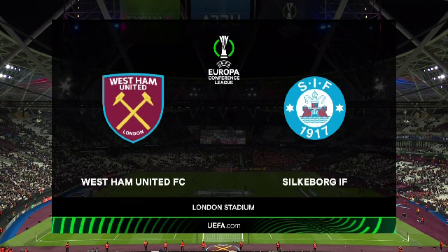 UEFA Europa Conference League | Group B | West Ham United V Silkeborg ...