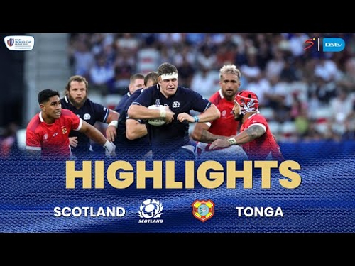 Scotland v Tonga | Match Highlights | Rugby World Cup 2023 | Pool B