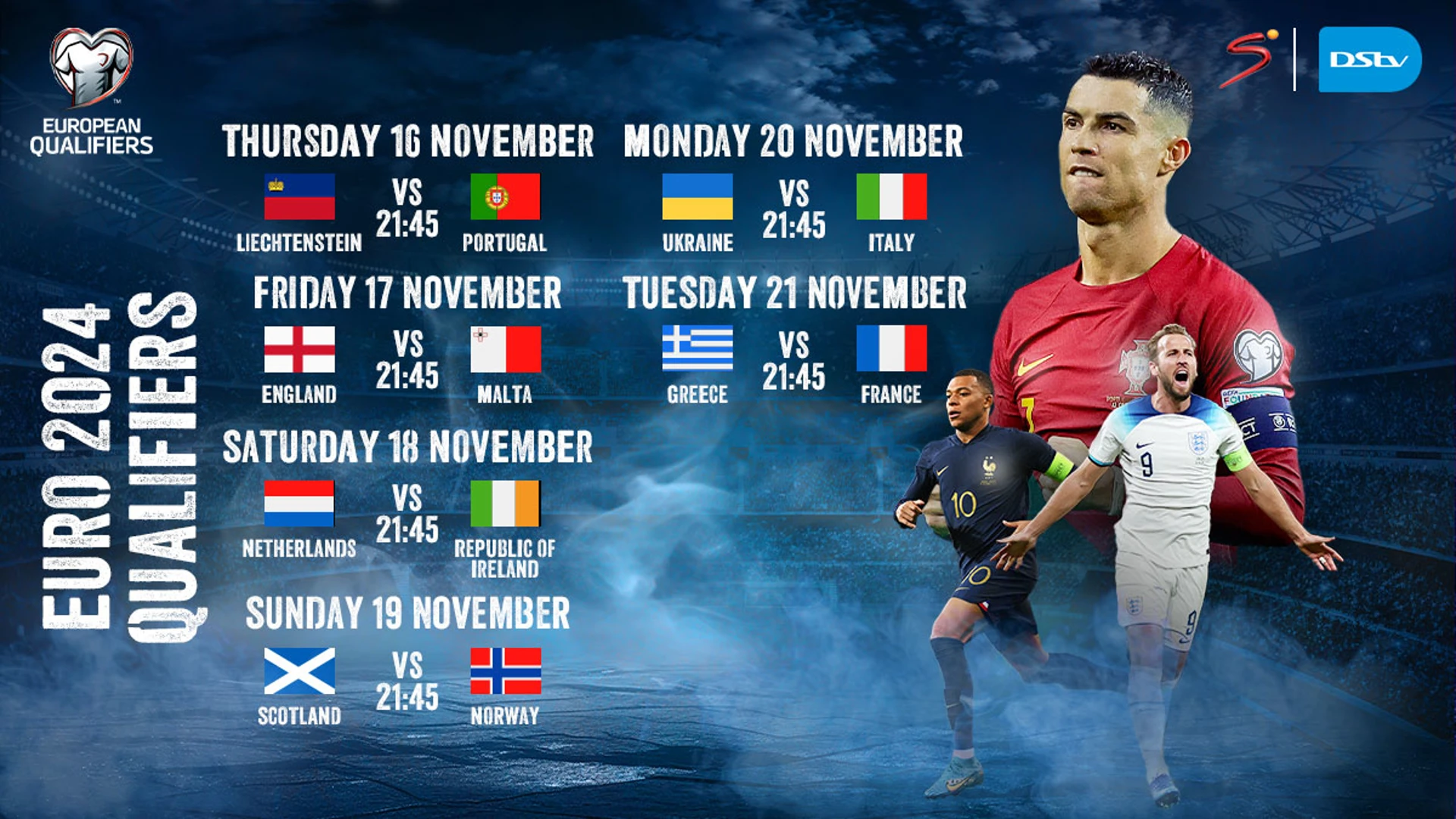 EURO 2024 qualifying What to expect on Matchday 9 SuperSport
