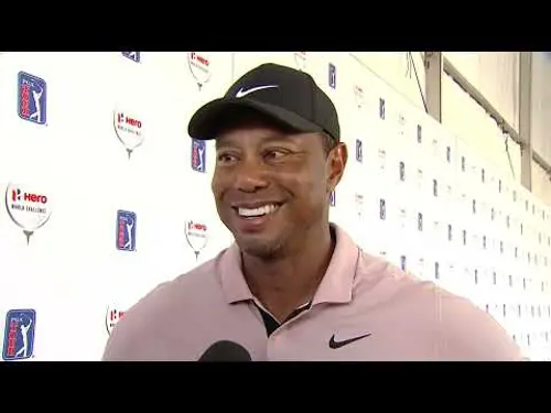 Hero World Challenge Day 1 | Interview with Tiger Woods
