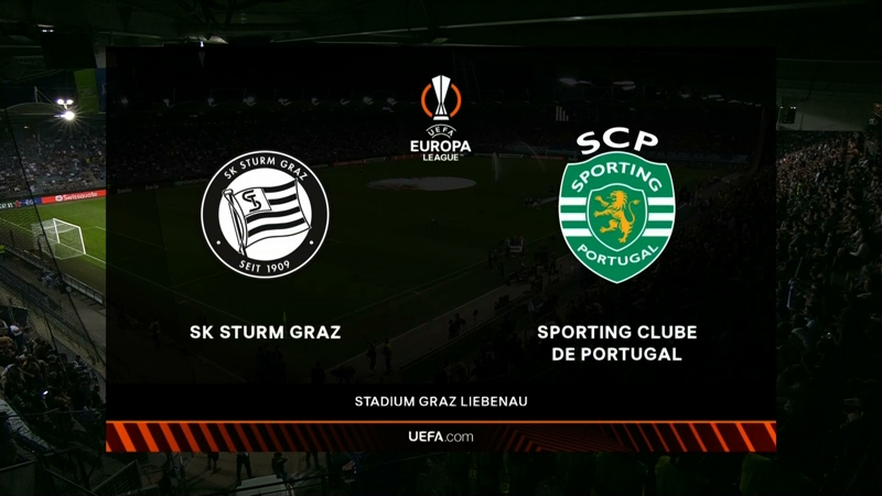 SK Sturm Graz v Sporting CP | Match Highlights | Group D | UEFA Europa League