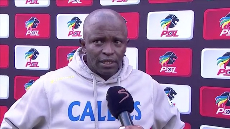 Post-match interview with Kwanele Kopo | Polokwane City v Pretoria Callies | SA National First Division