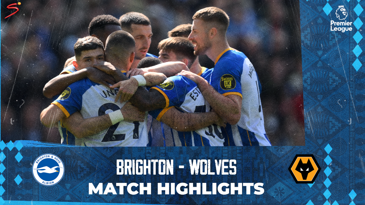 Brighton And Hove Albion V Wolverhampton Wanderers | Match In 3 Minutes ...