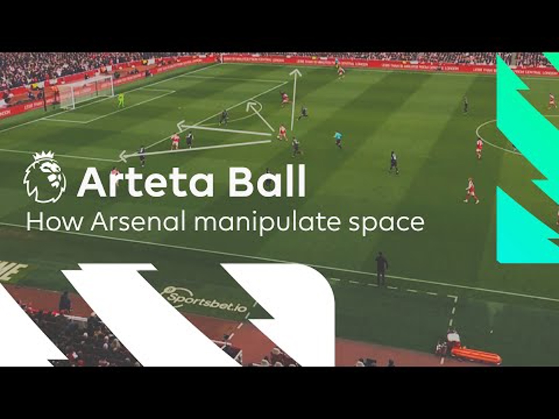 Tactical analysis of Arsenal team goal vs Palace | Premier League