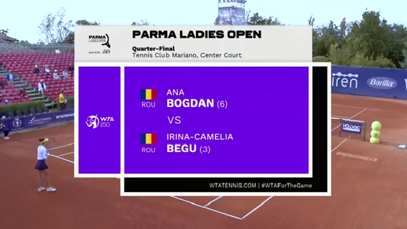 WTA 250 | Parma Open | Ana Bogdan v Irina-Camela Begu | Quarter-final 4 | Highlights