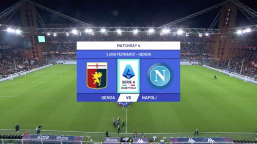 Genoa CFC v SSC Napoli | Match Highlights | Serie A | Matchday 4