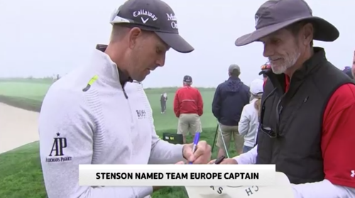 Blitz Sports News | Ryder Cup | Stenson Europe Captain