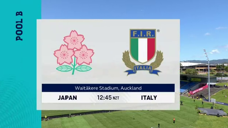 Women's Rugby World Cup | Japan v Italy | Highlights