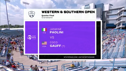 Jasmine Paolini v Coco Gauff | QF3 | Match Highlights | Western & Southern Open | WTA 1000