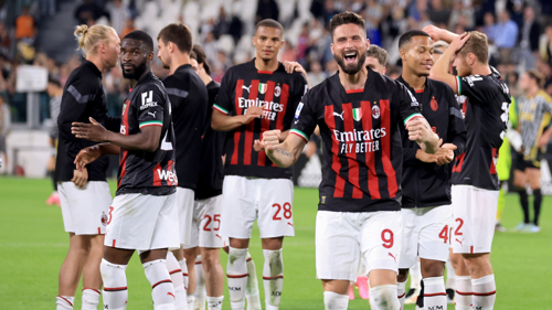 Il Milan è arrivato quarto al primo posto battendo la Juventus