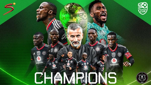 CHAMPIONS: Orlando Pirates bag coveted Nedbank Cup title