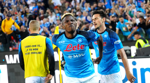 Napoli crowned Serie A champions following draw at Udinese