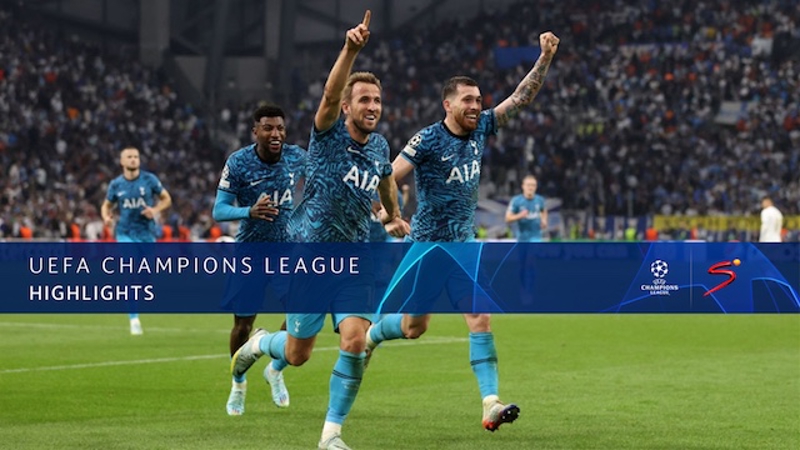 UEFA Champions League | Group D | Olympique Marseille v Tottenham Hotspur | Highlights