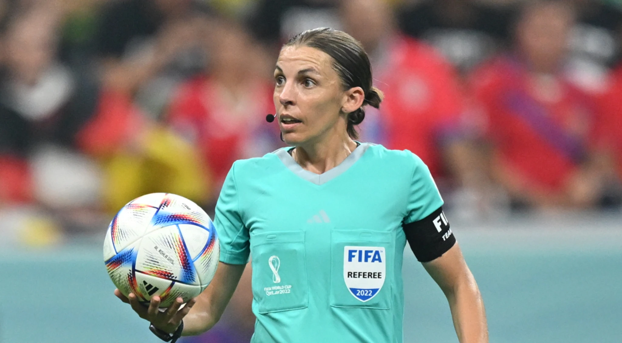 Frappart ends 92year wait for a female referee at a men's World Cup