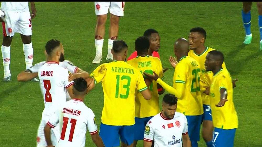 Mamelodi Sundowns Prove Their Mettle With Gutsy Draw Against Wydad | diskidaily.co.za