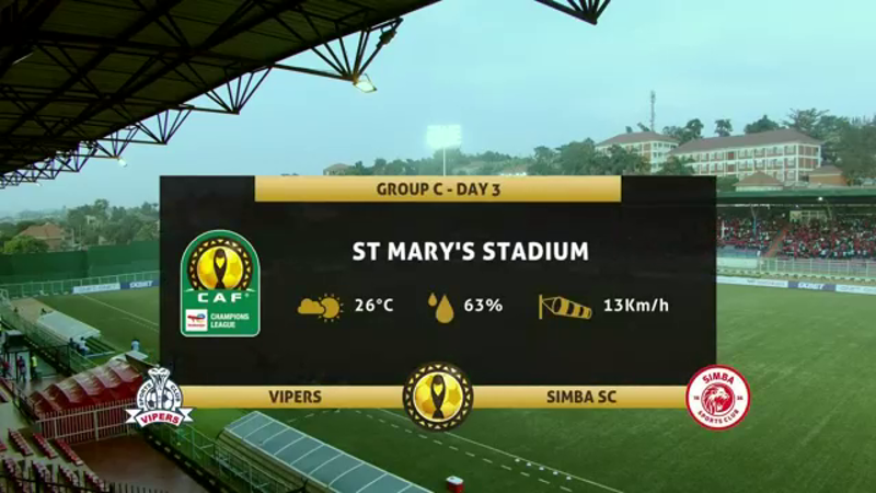 CAF Champions League | Vipers v Simba | Highlights