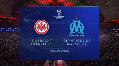 UEFA Champions League | Group D | Eintracht Frankfurt v Olympique Marseille | Highlights