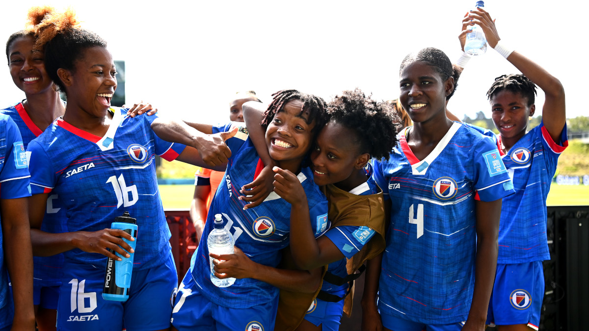 Haiti S World Cup Debut Against All Odds More Than Just Football   Milan Pierre Jerome Celebrating 2023 G 1200 