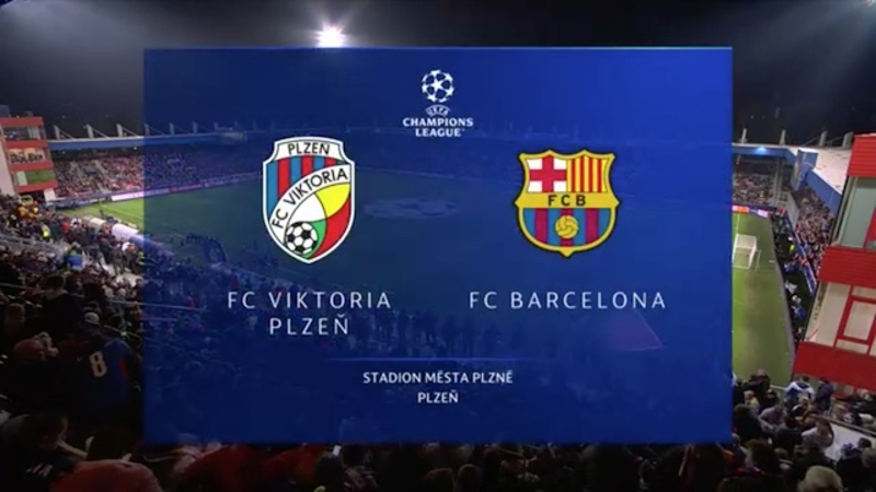 UEFA Champions League | Group C | Viktoria Plzen v Barcelona | Highlights