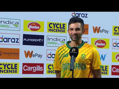 Sri Lanka V South Africa | 2nd T20 | Interview With Keshav Maharaj ...