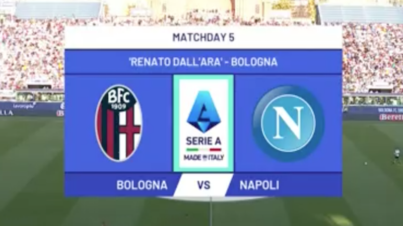 Bologna v Napoli | Match Highlights | Italian Serie A Matchday 5