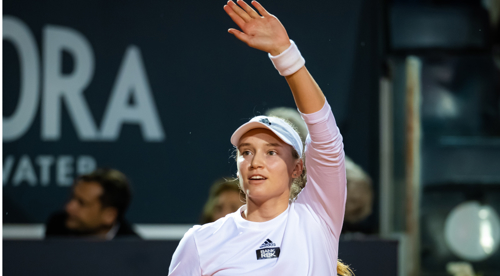 Rybakina defeats Ostapenko in Italian Open semifinal