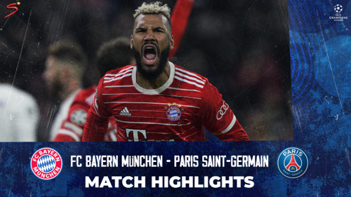 UEFA Champions League | Round of 16 | 2nd Leg | Bayern Munich v Paris Saint-Germain | Match in 3 minutes