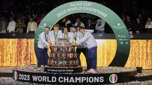 Sensational Sinner steers Italy to Davis Cup glory over Australia