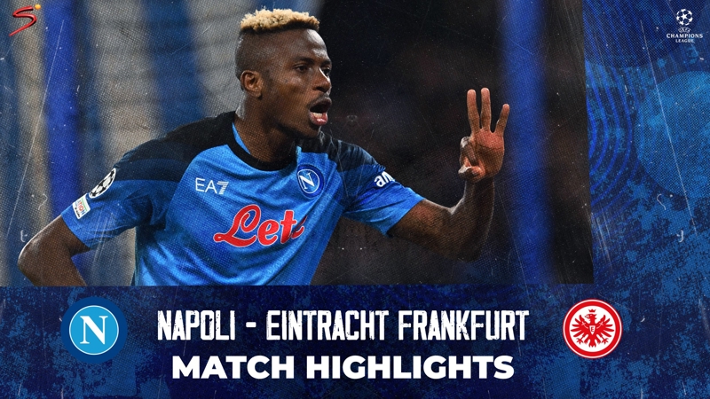 UEFA Champions League | Round of 16 | 2nd Leg | SSC Napoli v Eintracht Frankfurt | Match in 3 minutes