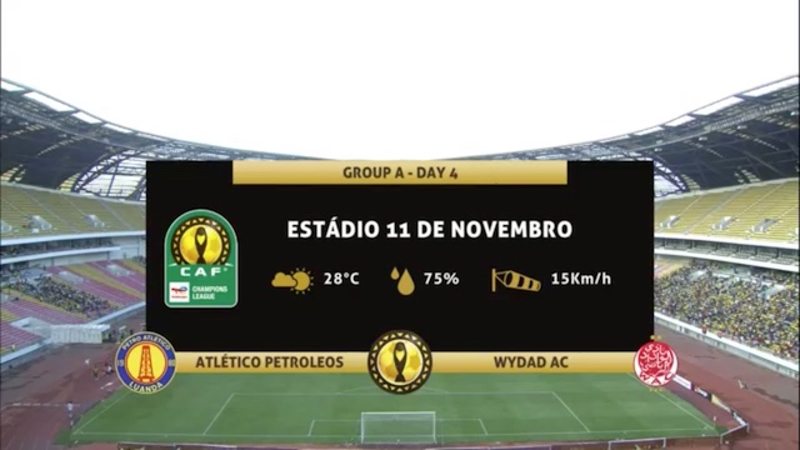 CAF Champions League | Petro de Luanda v Wydad Athletic Club | Highlights