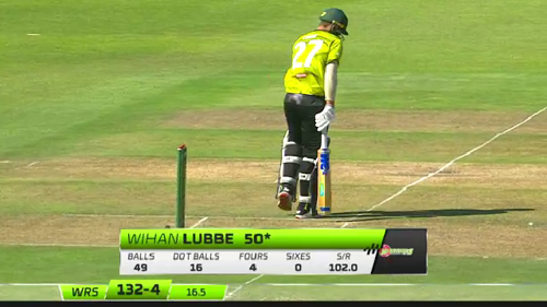 CSA Provincial T20 WP v Warriors Moments 50 SuperSport