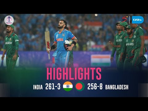 India V Bangladesh | Match Highlights | ICC Cricket World Cup | SuperSport