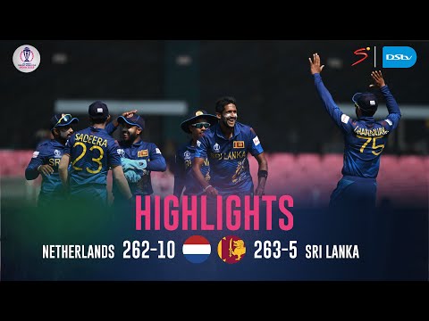 Netherlands V Sri Lanka | Match Highlights | ICC Cricket World Cup ...