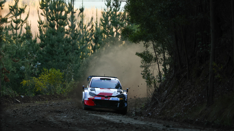 Evans takes early lead in Chile Rally
