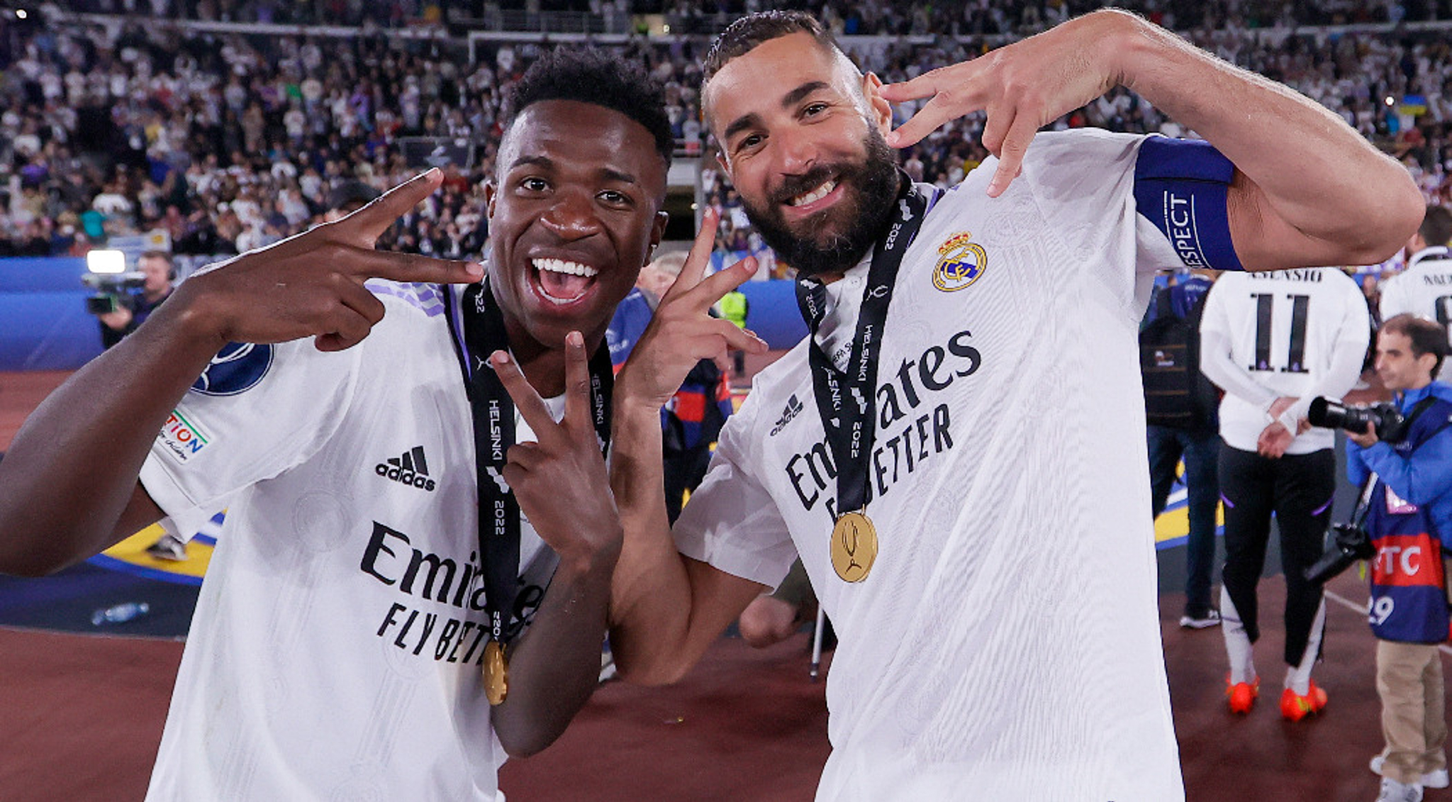 Real Bank On Benzema Vinicius Partnership Supersport