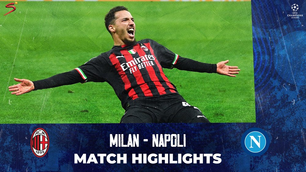 Champions League | QF | 1st Leg | AC Milan v SSC Napoli | Match in 3 minutes SuperSport