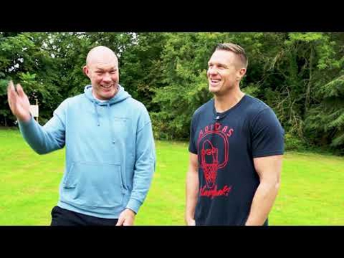 French Connection: Schalk Burger and Jean de Villiers take a walk down Rugby World Cup memory lane