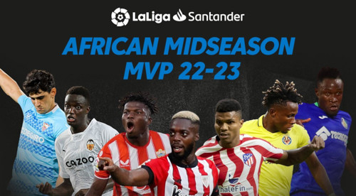 El premio MVP African Mid Season de LaLiga Santander vuelve con bombos y platillos por segunda temporada